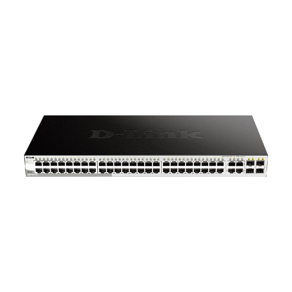 Switches Switch D-Link Dgs-1210-52-L2 48Ptos 10 100 1000 Gigabitpoe 4Ptos DGS/1210/52MP