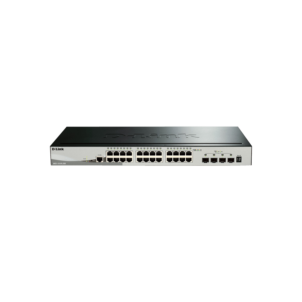 Switch D-Link Dgs-1510-28X 24 Ptos. Gigabit 4 Ptos Sfp L2