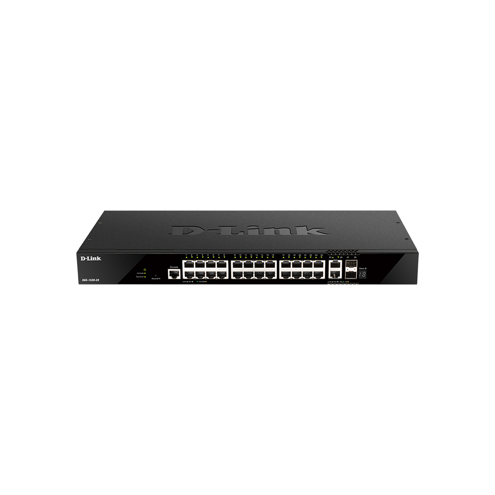 Switches D-Link Dgs-1520-28 Non Poe 28 Ptos 2 Ptos 10G