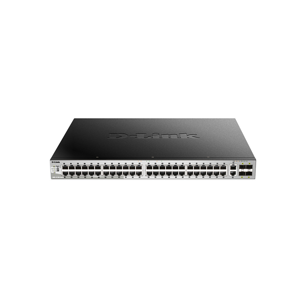 SWITCH POE D-LINK DGS-3130-54PS/48 PTOS. POE/2 PTOS. SFP+ 10G/4 PTOS.