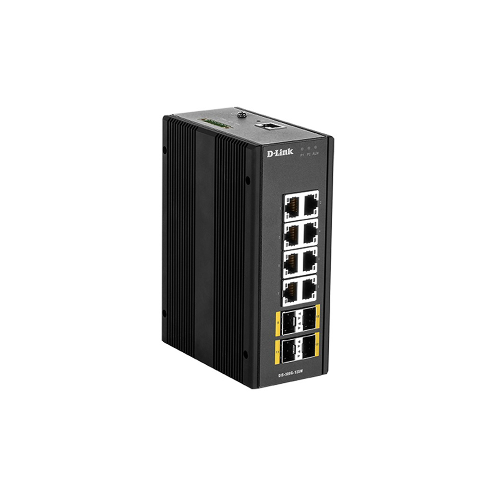 Switches D-Link Switch Industrial Gigabit Gestionable Dis-300G-12Sw