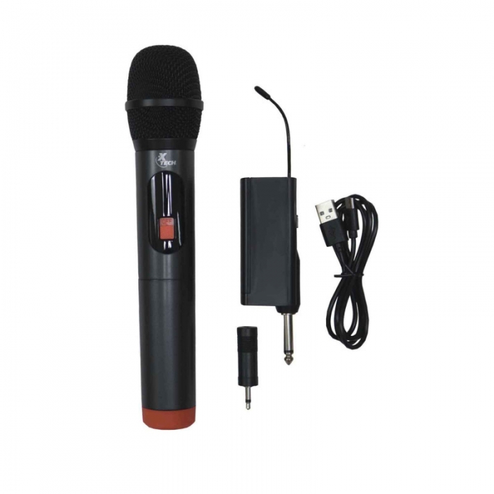 Xtech Microphone Home audio / Conference Bi-directional Wireless w/receiver XTS-690