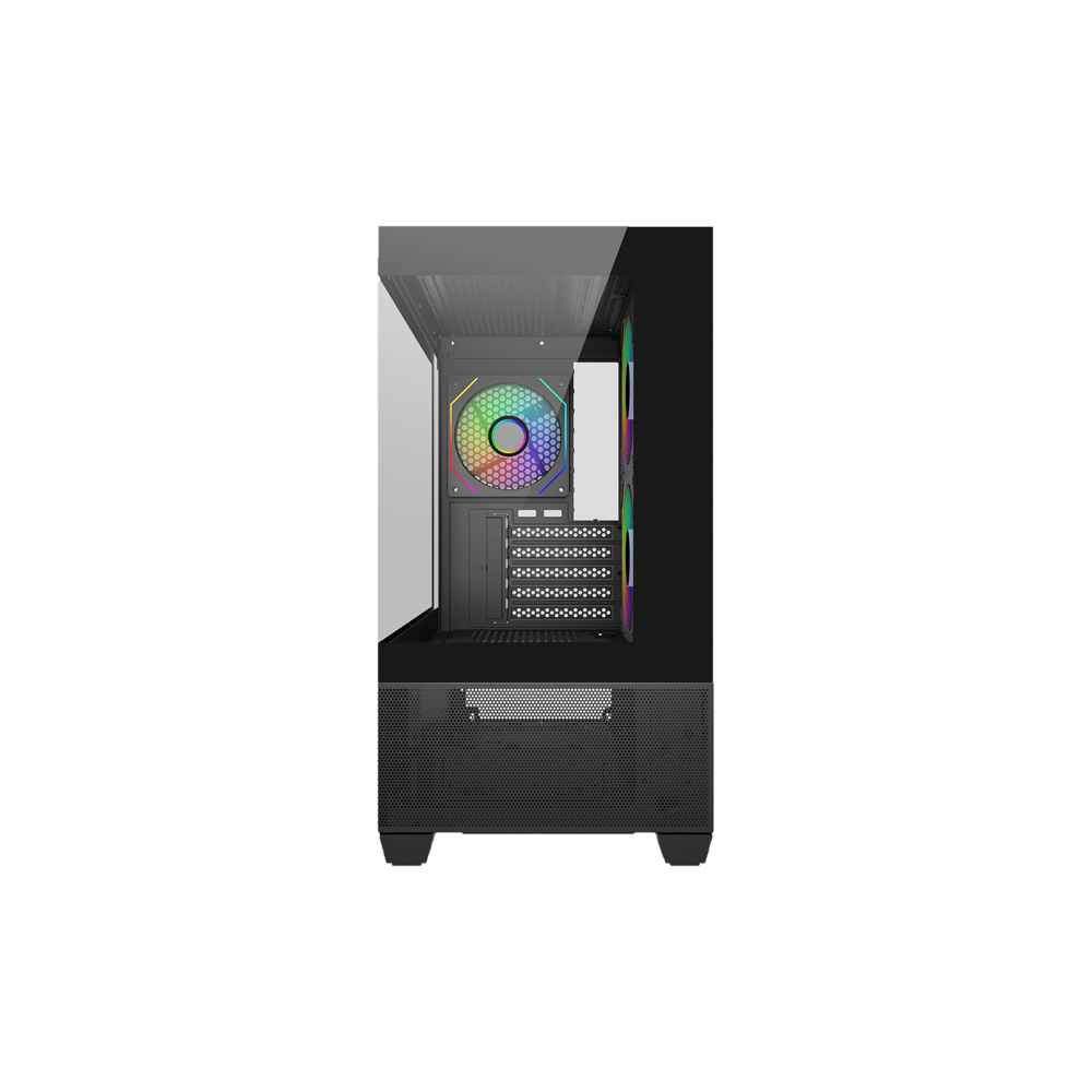 Case Cooler Master Mini Tower Elite 490 Black 1X120Mm Argb