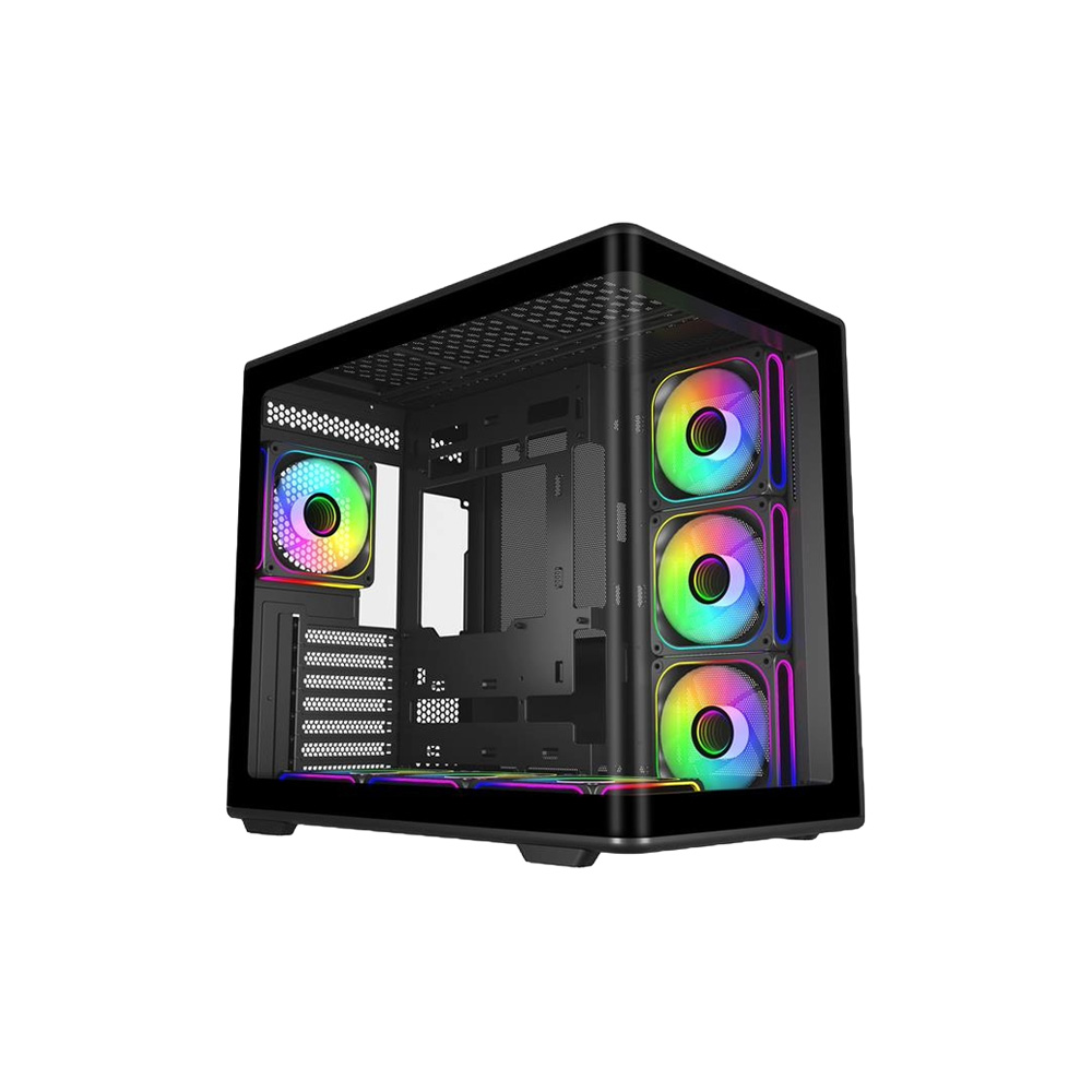 CASE COOLER MASTER/MID TOWER ELITE 600 BLACK 1X120MM ARGB REAR