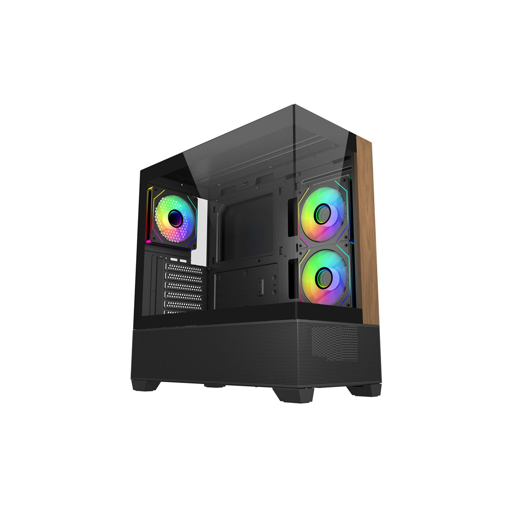 Case Cooler Master Mid Tower Elite 690 negro Wood 1X120Mm E690-KHNN-S00