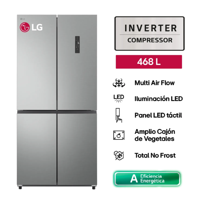 LG 468L Refrigeradora Inverter Compressor GM49MPY