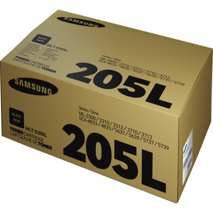TONER HPINC SAMSUNG D205L NEGRO LASERJET M3710 5000 PAG SU967A