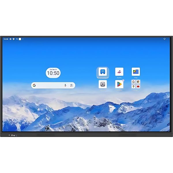 Pantalla Interactiva 4K de 75" DS-D5A75RB/A3 con Tablero Digital y Sistema Operativo Android - Hikvision