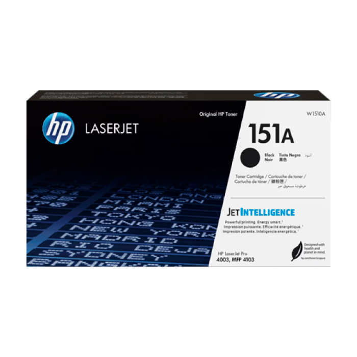 HP 151A Negro original LaserJet cartucho de tóner (W1510A) para