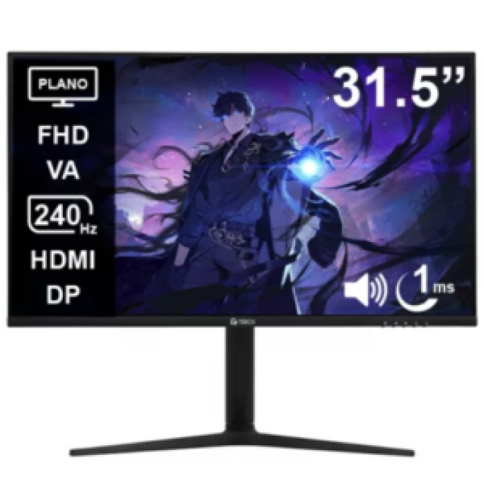 Monitor Teros Te-3220G 32Pulg Plano Flat Fhd 1920X1080 Panel Va
