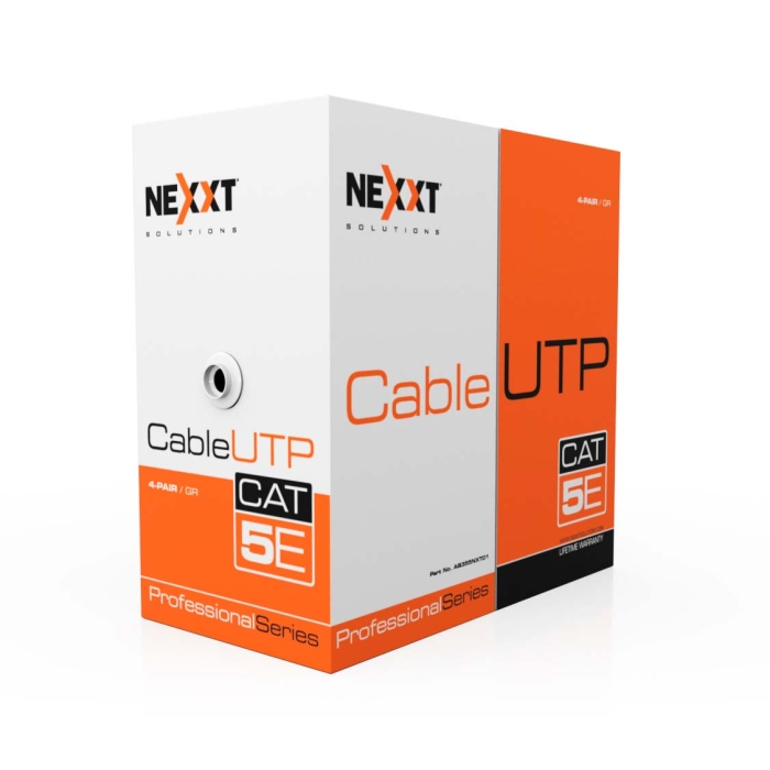 Nexxt Solutions Infrastructure Cat5e UTP CM 305m GR