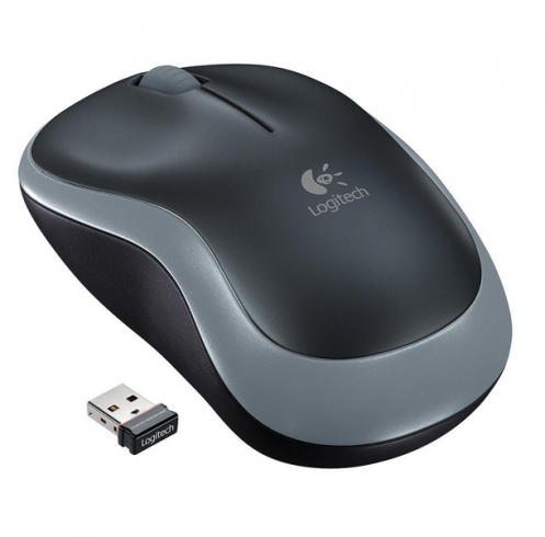 Logitech M185 Ratón óptico 3 botones inalámbrico 2.4 GHz receptor