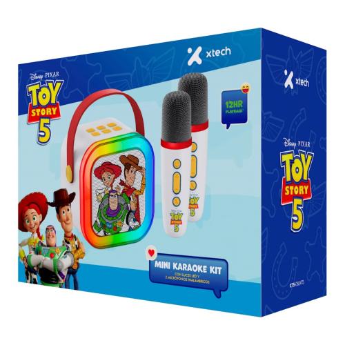 Parlante Portátil de Karaoke Disney Toy Story XTS-D624TS con Micrófono - Xtech