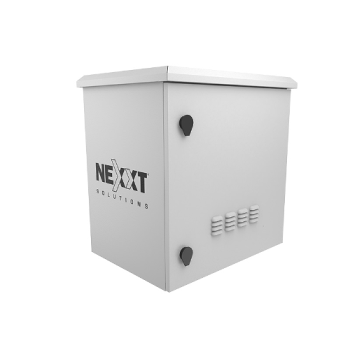 Nexxt Solutions Infrastructure Outdoor Pole Mount Cabinet SPCC steel Light