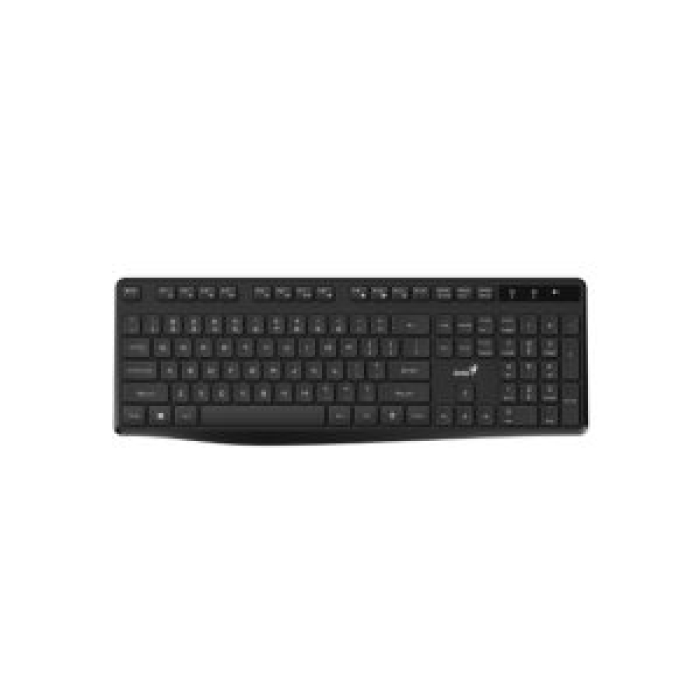 Teclado Genius Luxemate Q7100Bt Negro inalámbrico Doble Modo Rf 2.4Ghz 31320005401