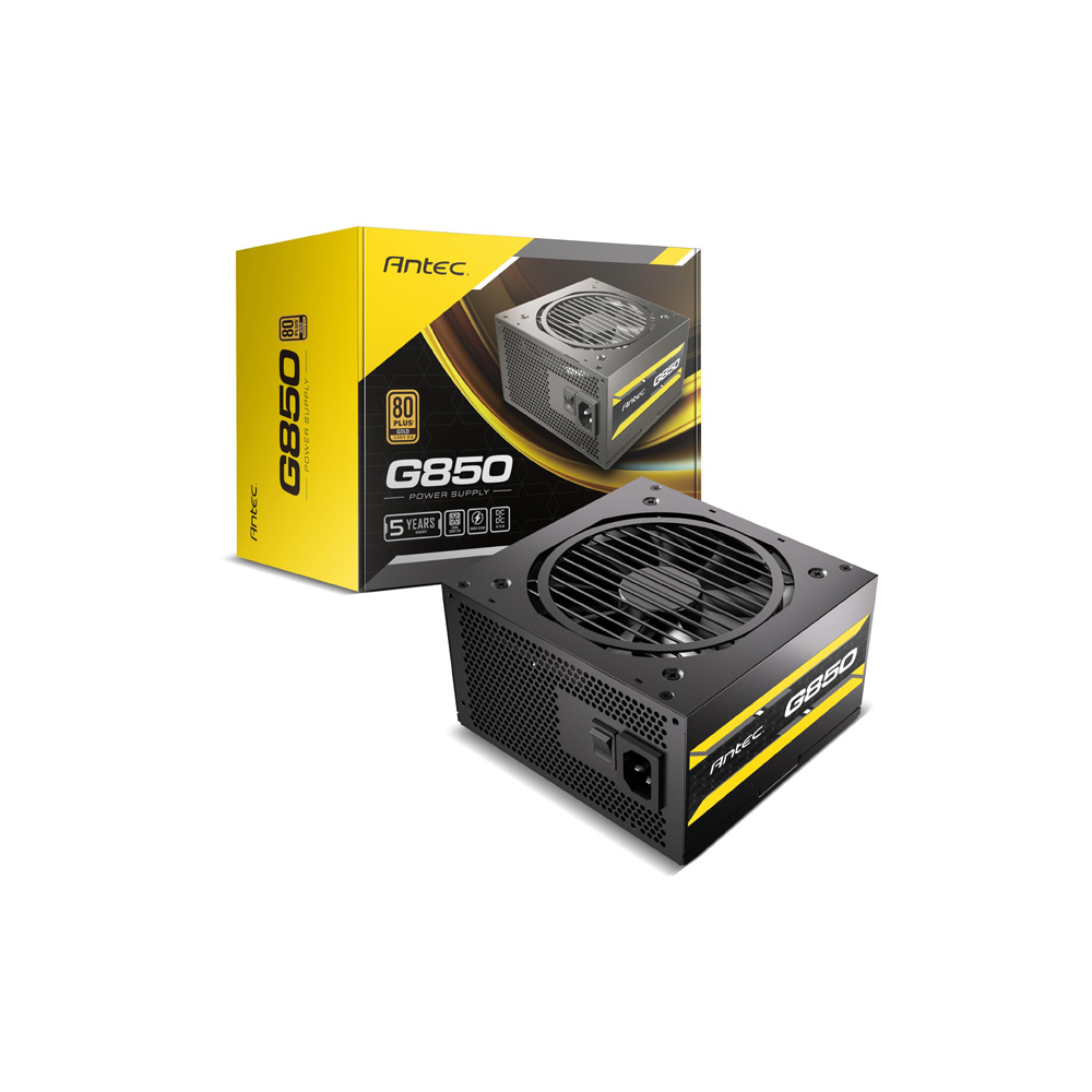 Fuente Antec Fuente De Poder G850 850W 80Plus dorado Semimodular G850FUS