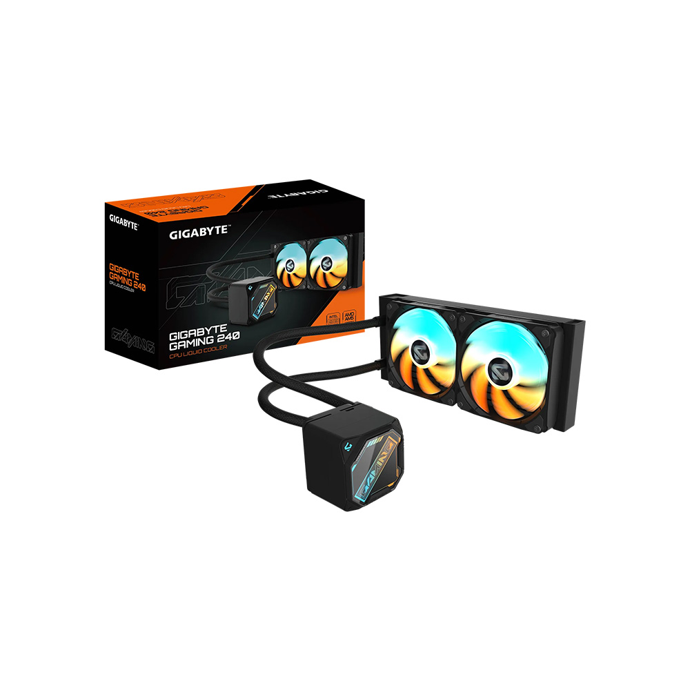 Cooler Gigabyte Gme240 negro Compatible Am5 Am4 Lga1851 1700 GP-GIGABYTEGME240