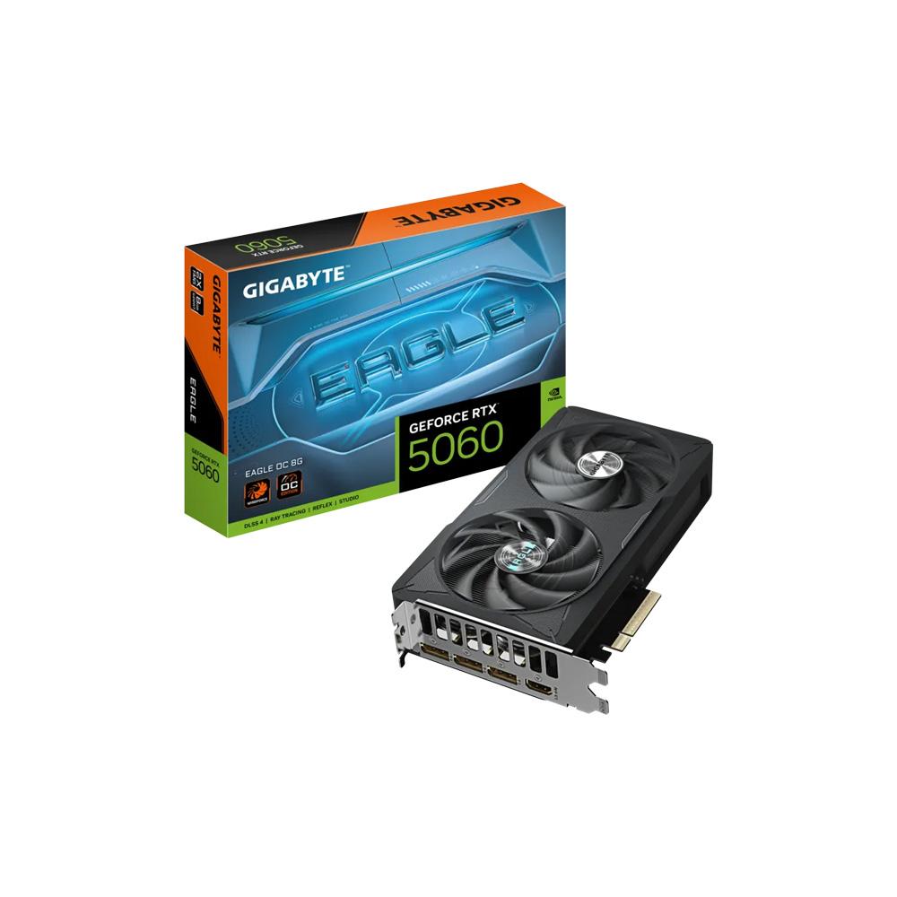 TARJETA DE VIDEO GIGABYTE/GEFORCE RTX 5060 EAGLE OC 8G GDDR7