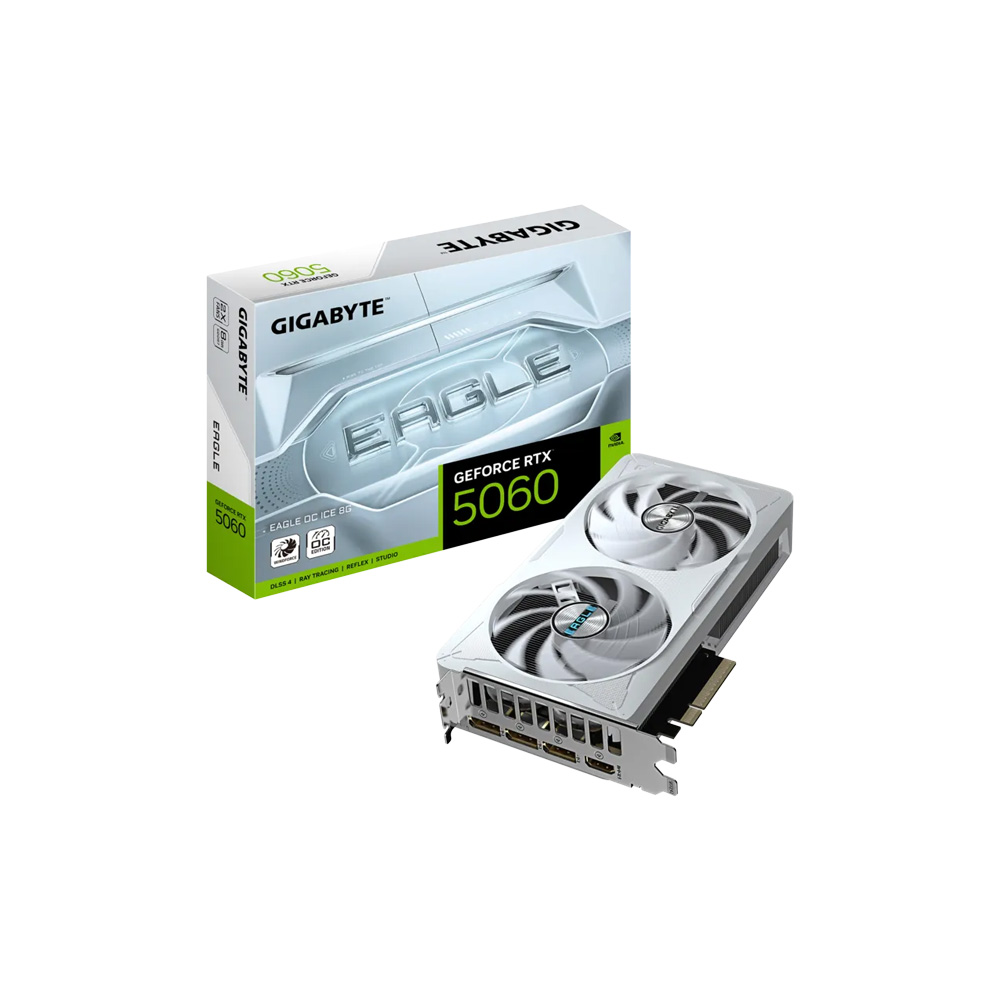 Tarjeta De Video Gigabyte Geforce Rtx 5060 Eagle Oc Ice