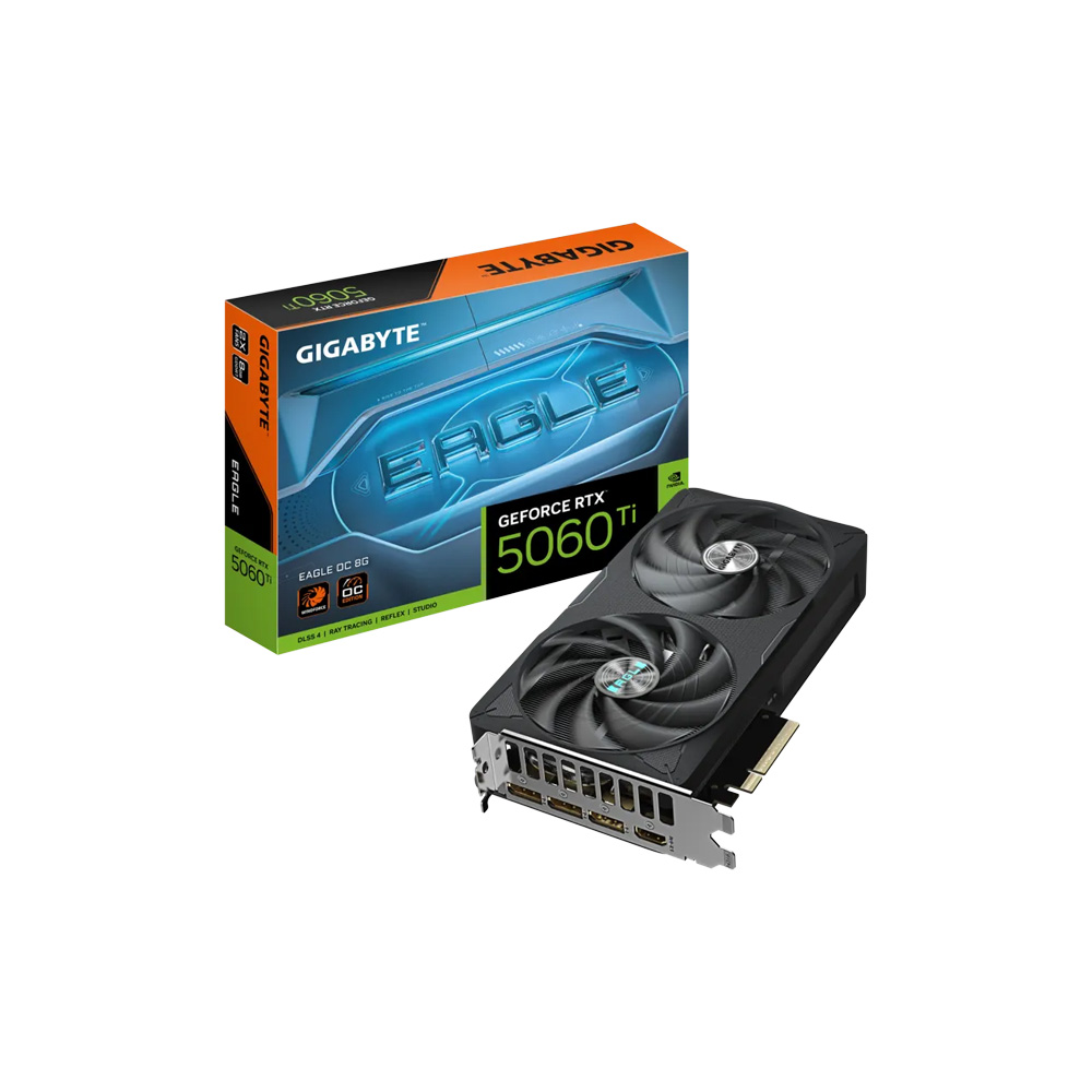 Tarjeta De Video Gigabyte Geforce Rtx 5060 Ti Eagle Oc GV-N506TEAGLEOC-8GD