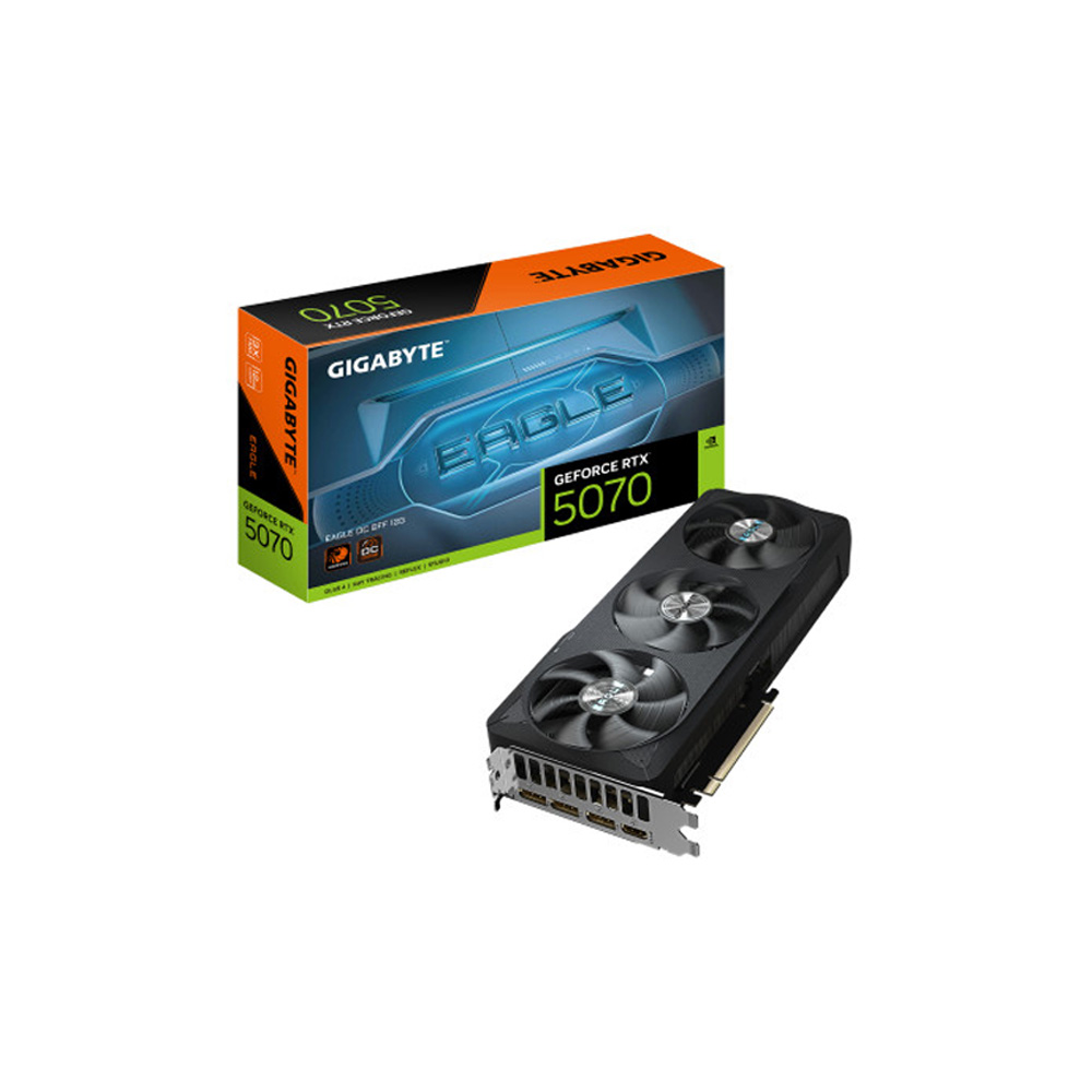 Tarjeta De Video Gigabyte Rtx 5070 Eagle Black Oc Edition