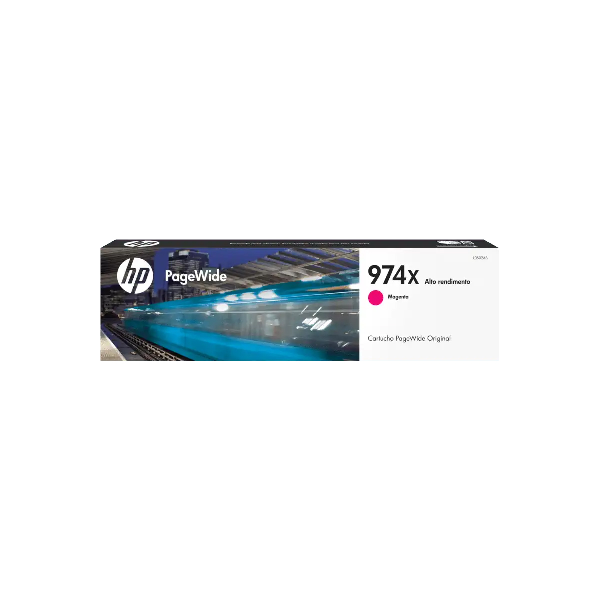 HP 974X Cartucho de tinta Magenta L0S02AL