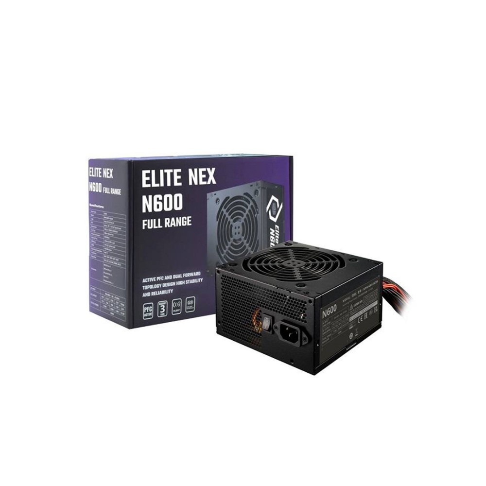 FUENTE CERTIFICADA COOLER MASTER ELITE NEX N600 FR A-US CABLE