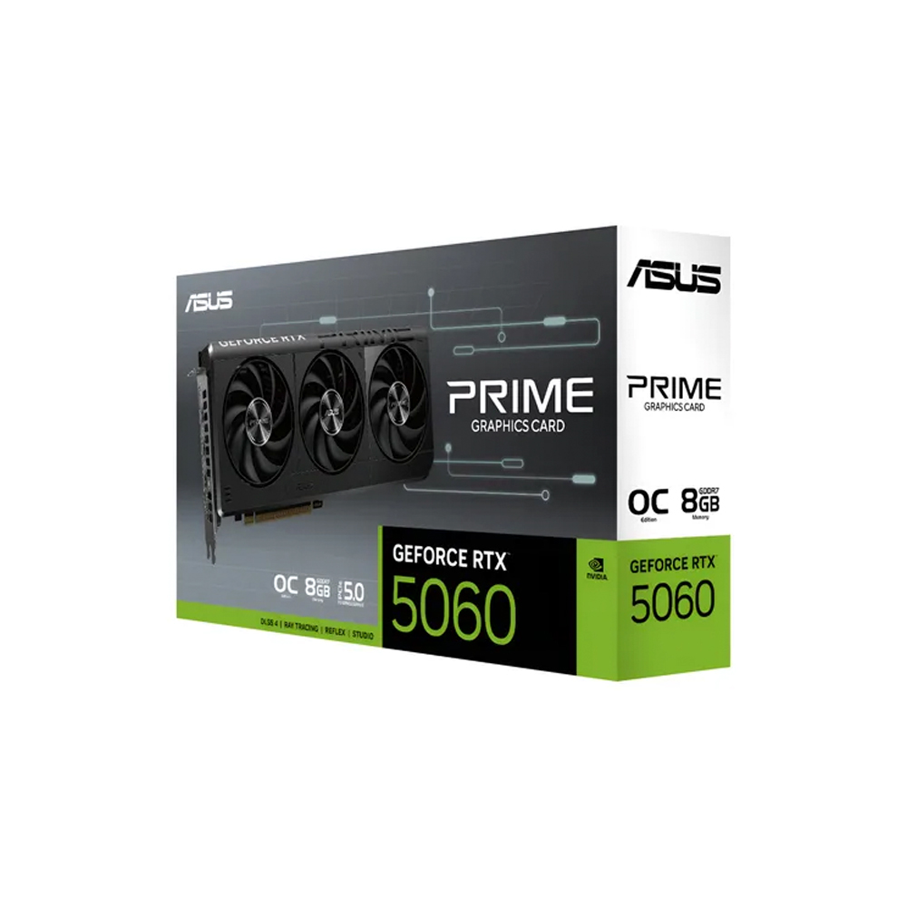 Tarjeta De Video Asus Prime Geforce Rtx 5060 8Gb Gddr7 PRIME-RTX5060-O8G
