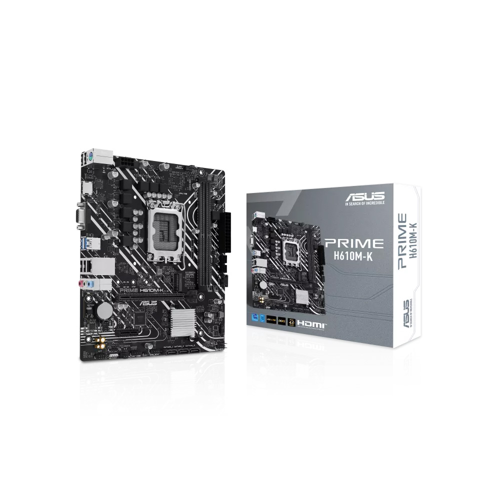 Mainboard Asus Prime H610M-K Ddr5 Lga1700 Hdmi Matx PRIMEH610M-KDDR5