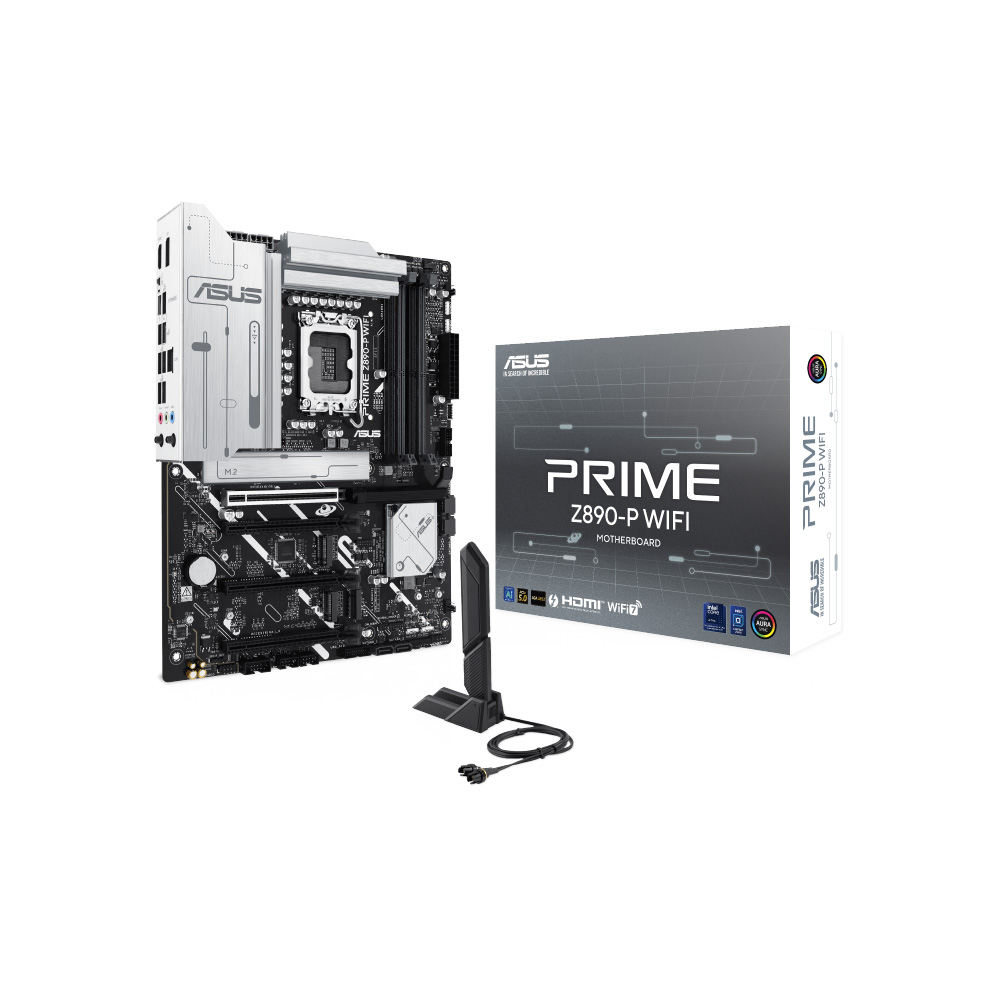 MAINBOARD/ASUS PRIME Z890-P WIFI LGA1851 ATX DDR5 WIFI7 4XM.2 PCIE
