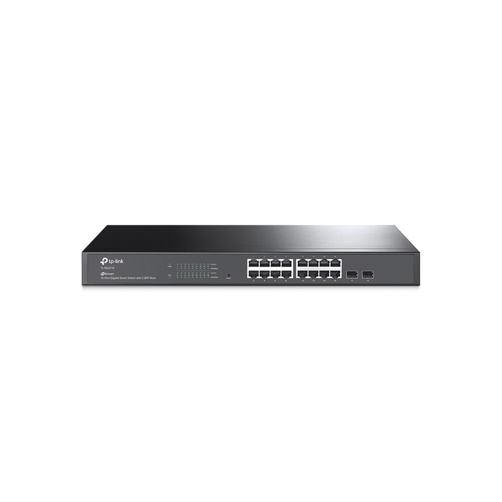 Switches Tplink Sg2218P 16 Puertos Gigabit Rj45 2 Ranuras Sfp