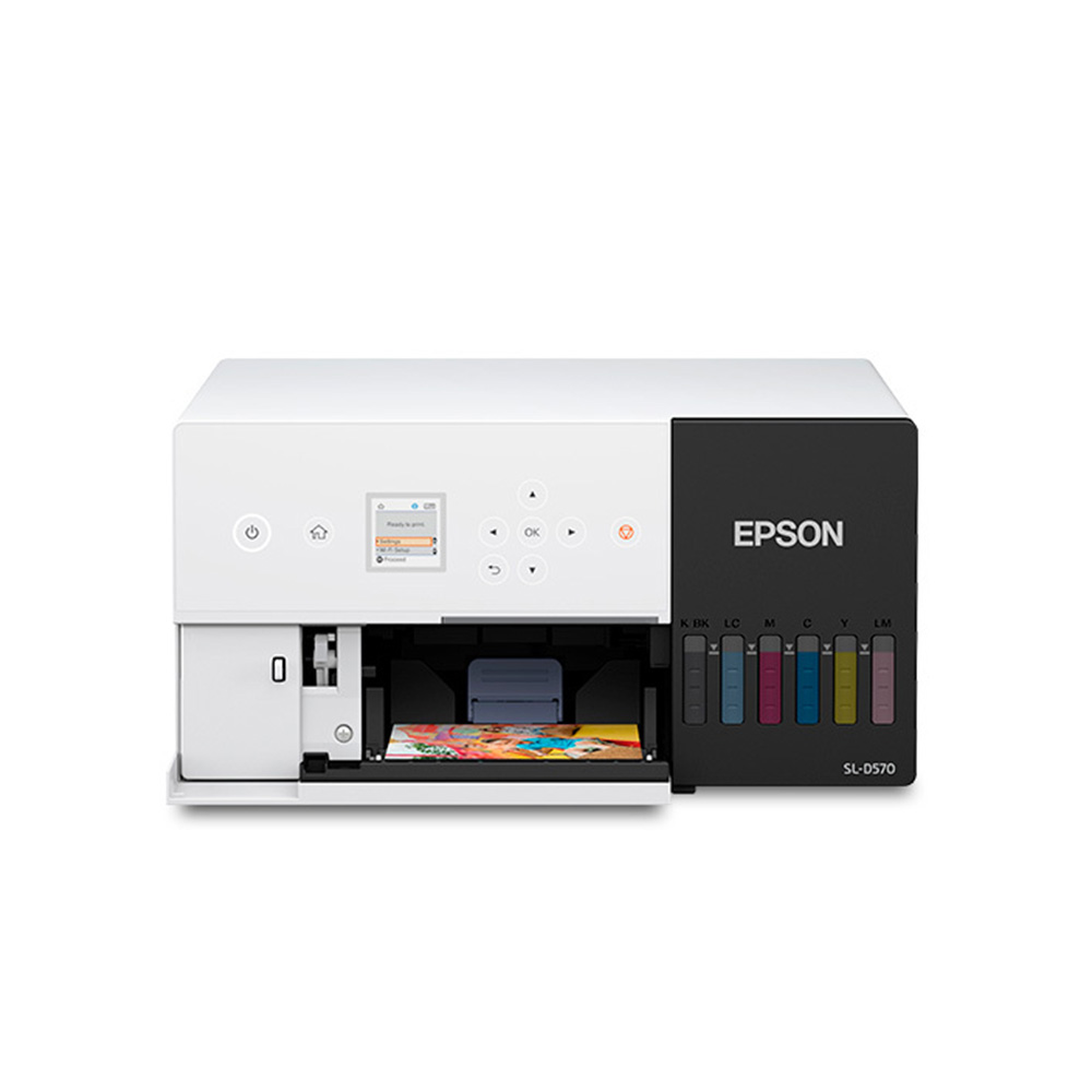 Impresora Epson Fotografica Profesional Surelab Minilab Sl-D570 Pantalla Lcd Ethernet SLD570SE