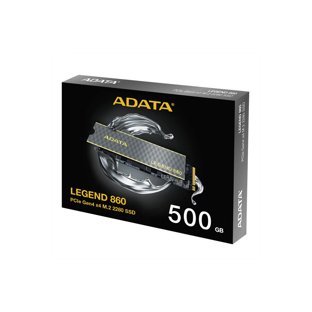 SSD/ADATA LEGEND 860 500GB PCIE GEN4 X4 M.2 2280 3D