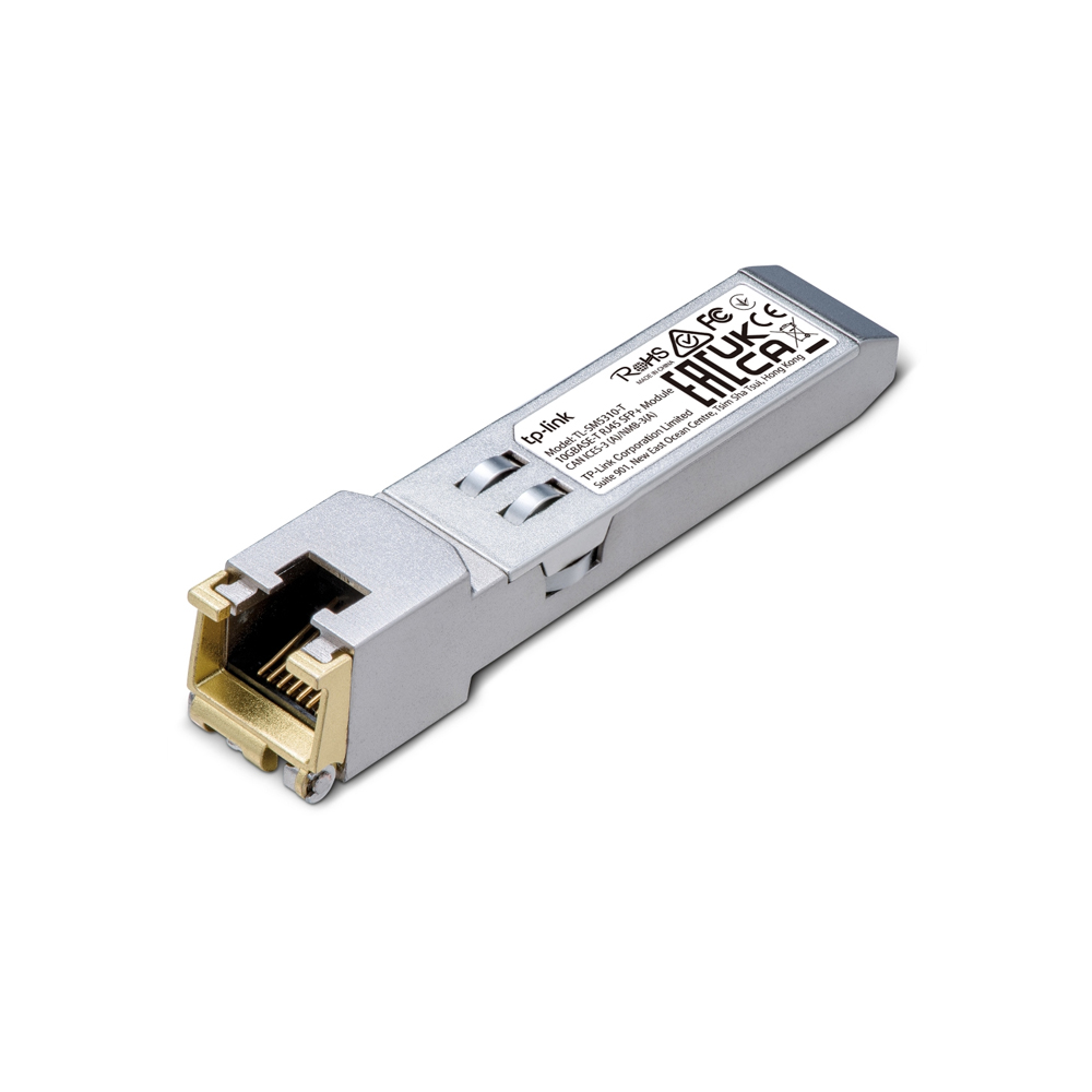 Accesorio Tplink Modulo De Fibra Sm5310-T 10G Base-T Rj45 Sfp