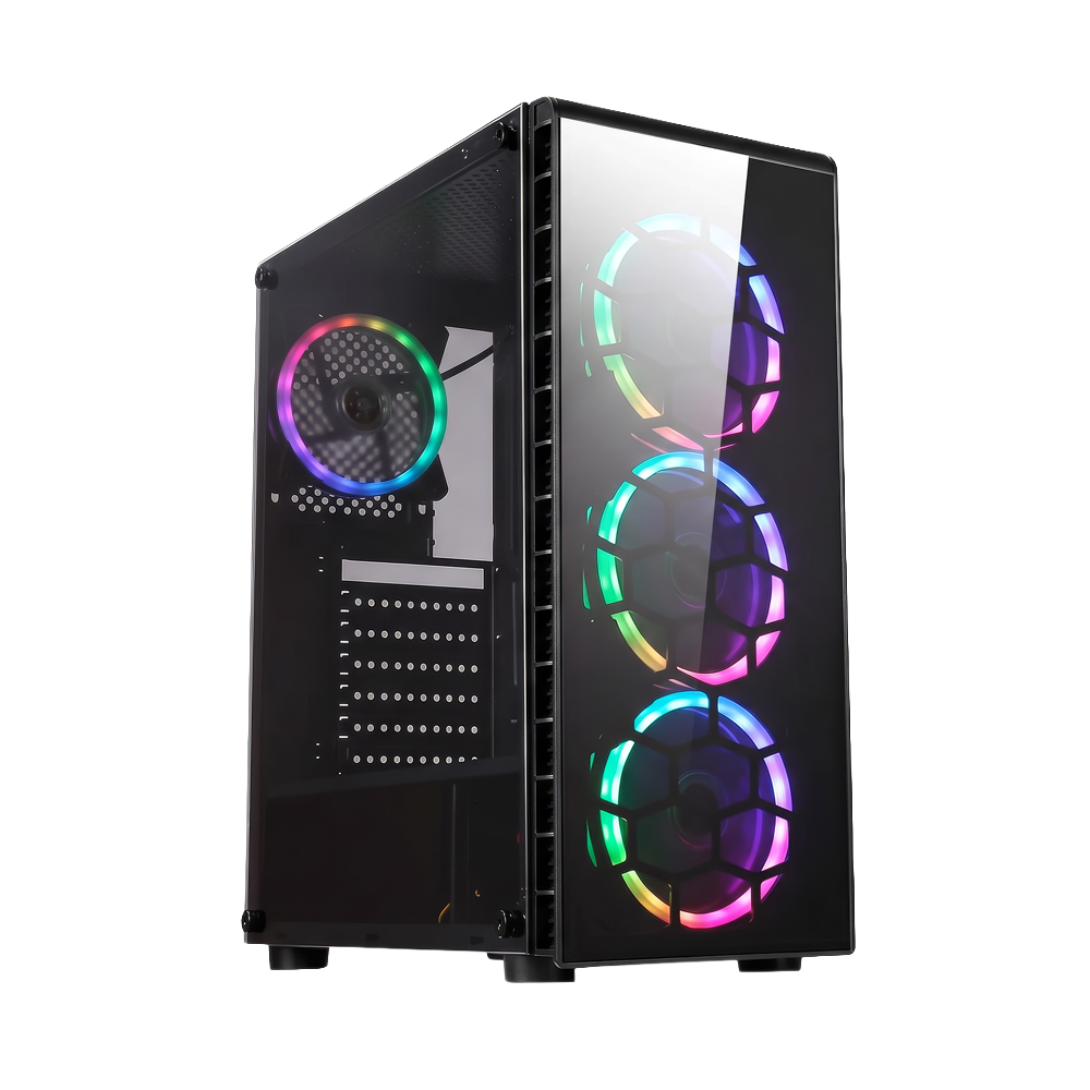 Case Speedmind Micro Atx Itx Gaming con Glass Sides USB.3.0 SMGSM13