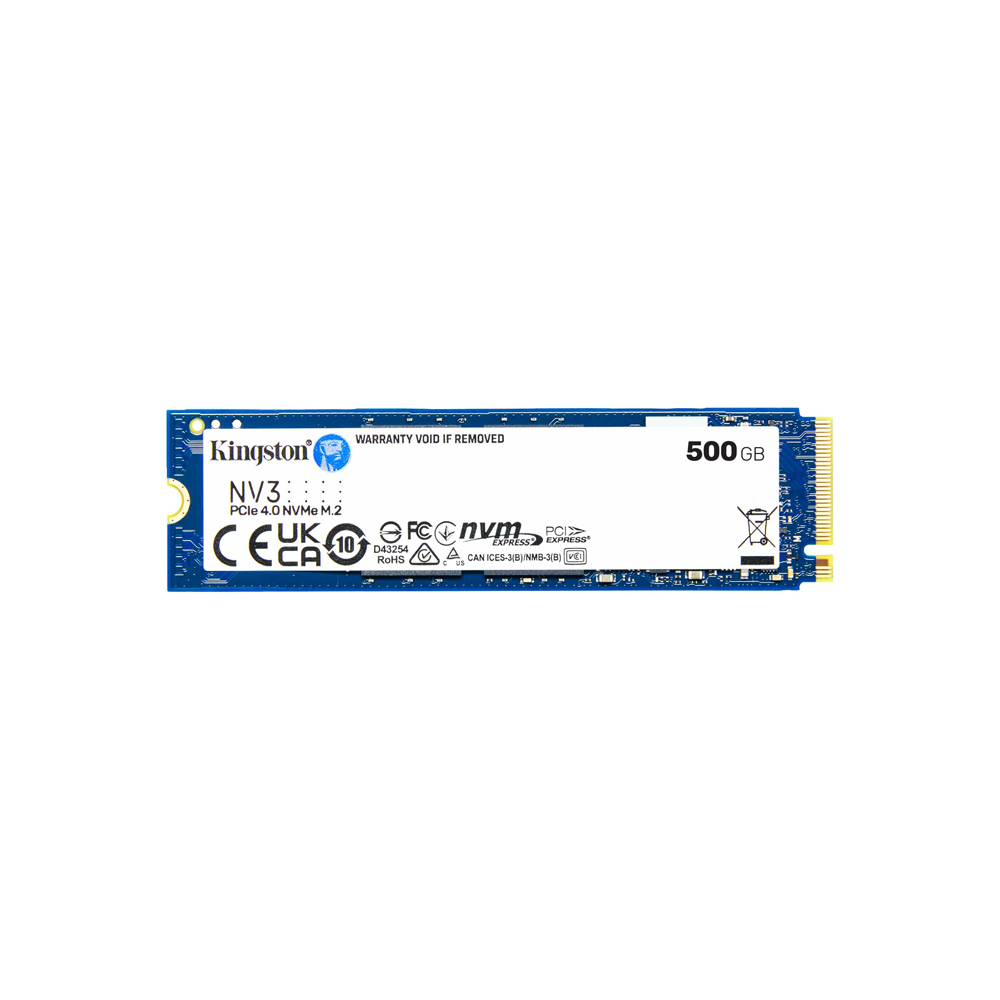 SSD Kingston 500Gb Nv3 M.2 2280 Nvme SSD Up To