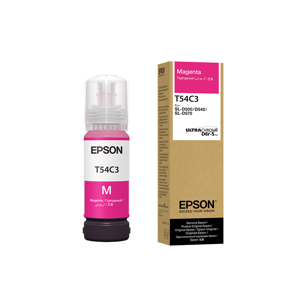 CONSUMIBLE EPSON/T54C MAGENTA ULTRACHOME D6R-S SL-D570 70ML T54C320