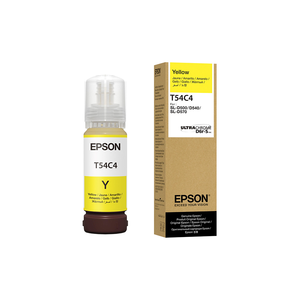 CONSUMIBLE EPSON/T54C AMARILLO ULTRACHOME D6R-S SL-D570 70ML T54C420