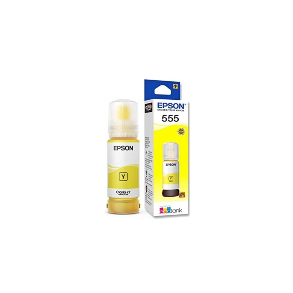 BOTELLA EPSON T555 AMARILLO L8160/L8180 6200 PAGS T555420-AL