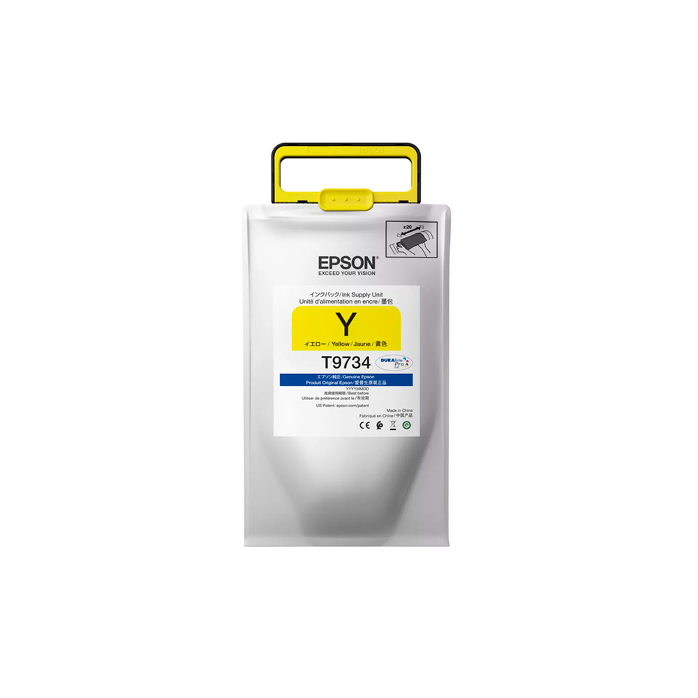 Tinta Epson T973 Amarillo Wfc869R 22500 Pag T973400 T973420