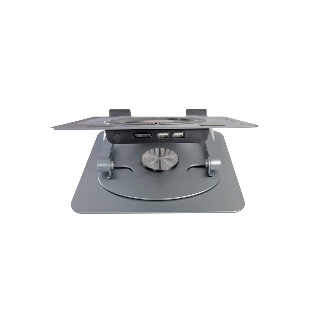 COOLER TEROS/TE-7132N COOLING PAD NEGRO /2 PTOS. USB / 2