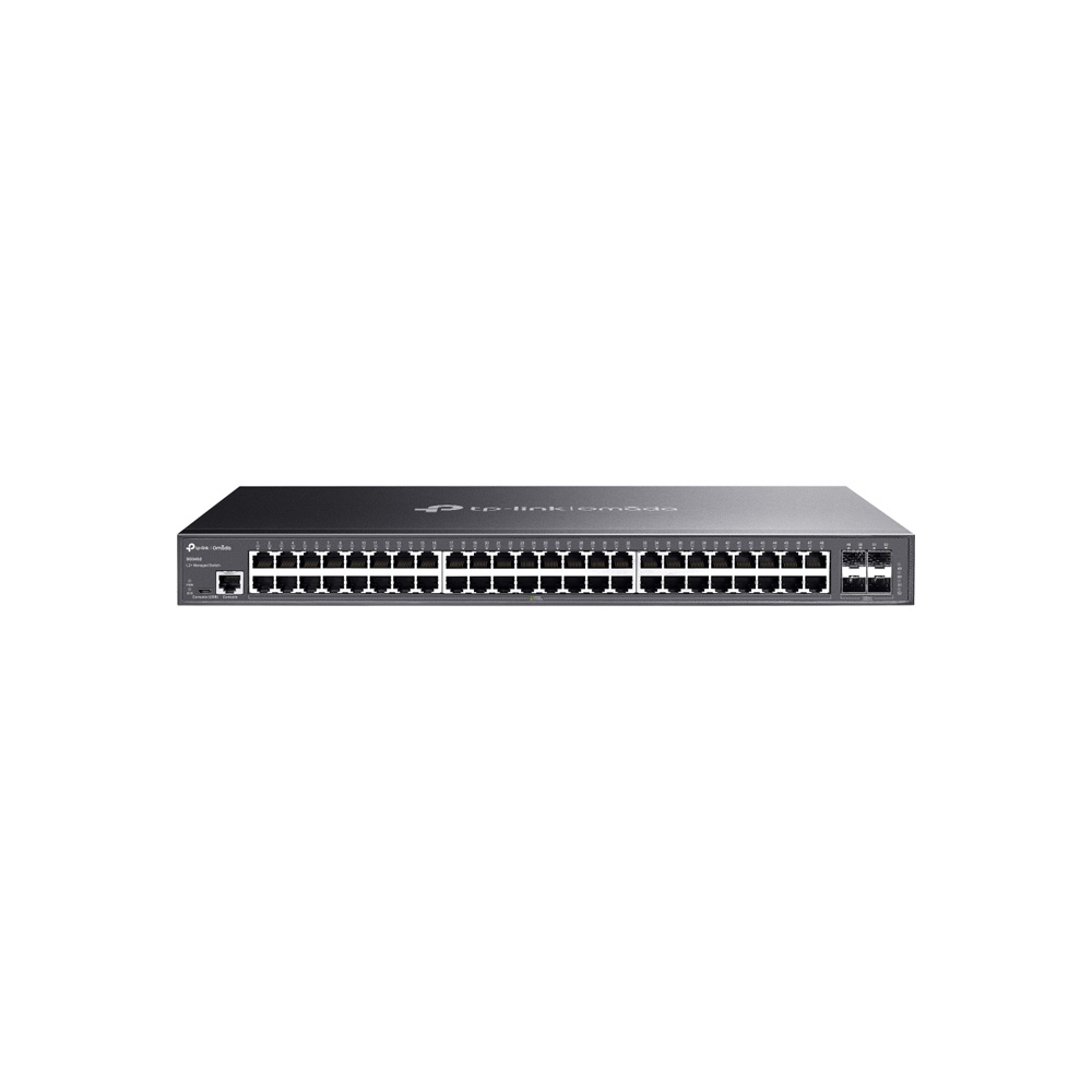 Switches Tplink Tl-Sg3452 Capa 2 48 Puertos Gigabit 4 Ranura