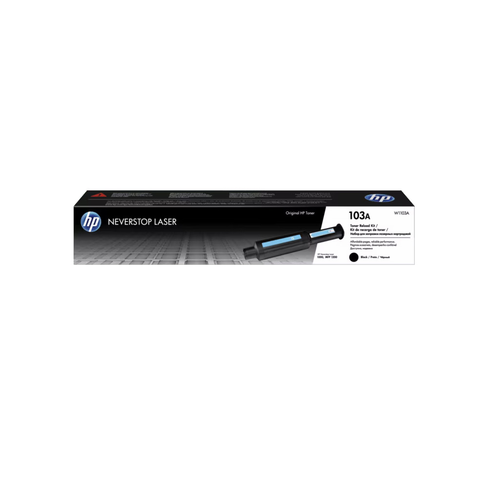 Kit De Recarga De Toner original HP Laser 103A Negro W1103A