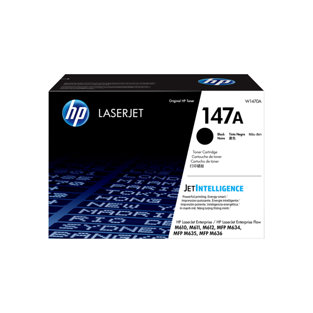 CONSUMIBLE/HPINC 147A NEGRO LASEJET  M610/M636 10500 PAG W1470A