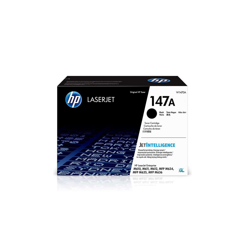 CONSUMIBLE/HPINC 147X NEGRO LASEJET  M610/M611/M612/M635/M636 25200 PAG W1470X