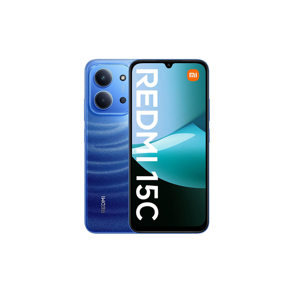 CELULAR/XIAOMI REDMI 15C 4GB RAM/128GB ALM/6.9 PULG/50MP TRASERA/8MP FRONTAL/MOONLIGHT BLUE