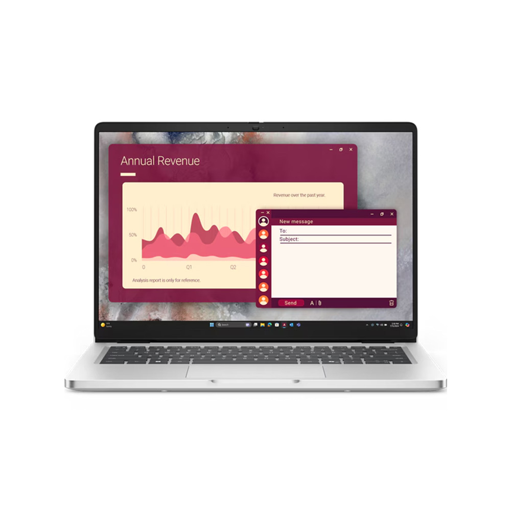 Computador Portatil Dell Pro 14 plateado Y5C5C 14Pulg Fhd Ultra
