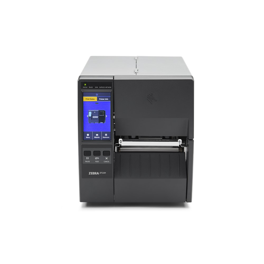 ZEBRA ZT231 TT Impresora; 4", 203 dpi, Thermal Transfer, Tear, ZT23142-T01000FZ